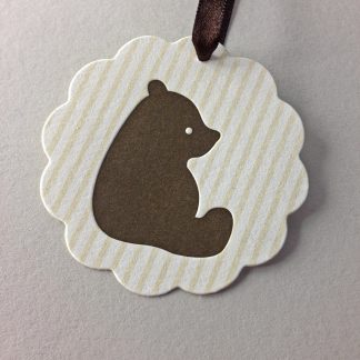 Bear Letterpress Hang Tags