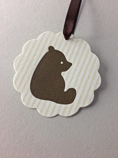 Bear Letterpress Hang Tags