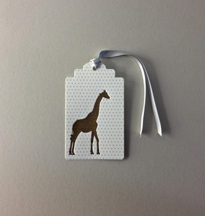 Giraffe Baby Hang Tag