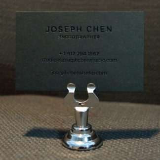 Joseph Chen - 1 color foil business card