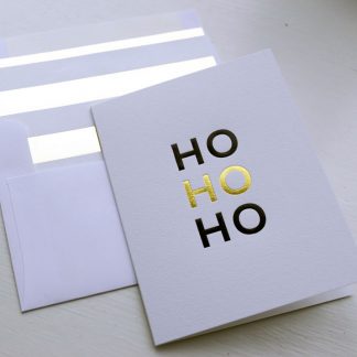 Ho Ho Ho Holiday Greeting Card - 2015