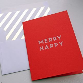 Holiday 2015 - Merry Happy Holiday Card