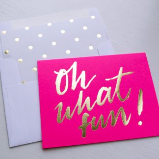 Holiday 2015 - Oh What Fun! Holiday Card