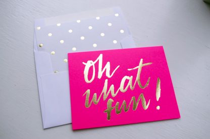 Holiday 2015 - Oh What Fun! Holiday Card