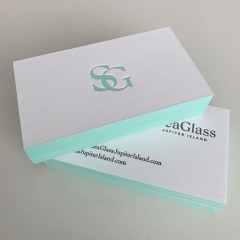 Thick Cotton Business Cards