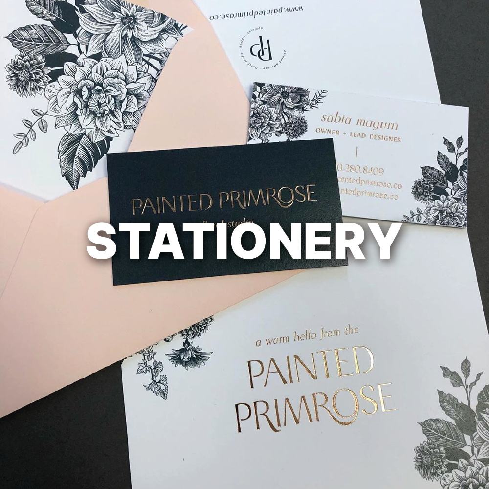 Print 3 Stationery by Dolce Press