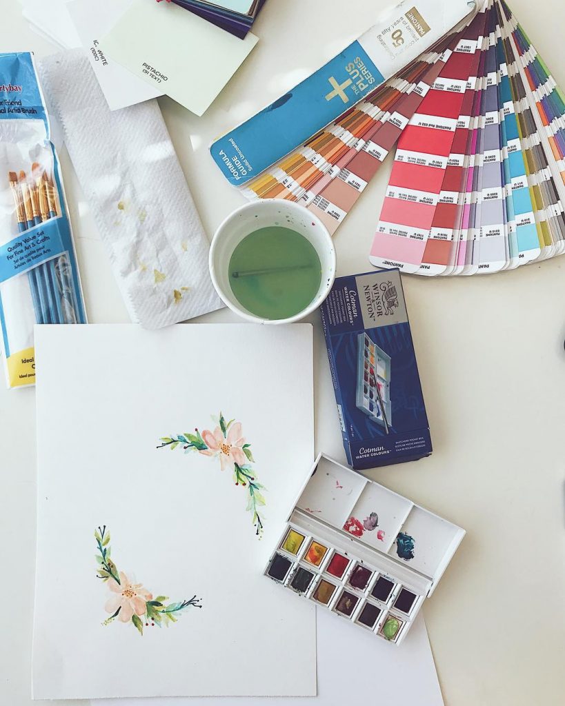 About 1 Watercolor Painting