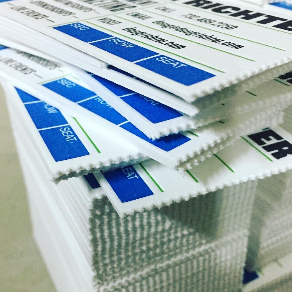 Everything Else We Print 18 Perforated Ticket