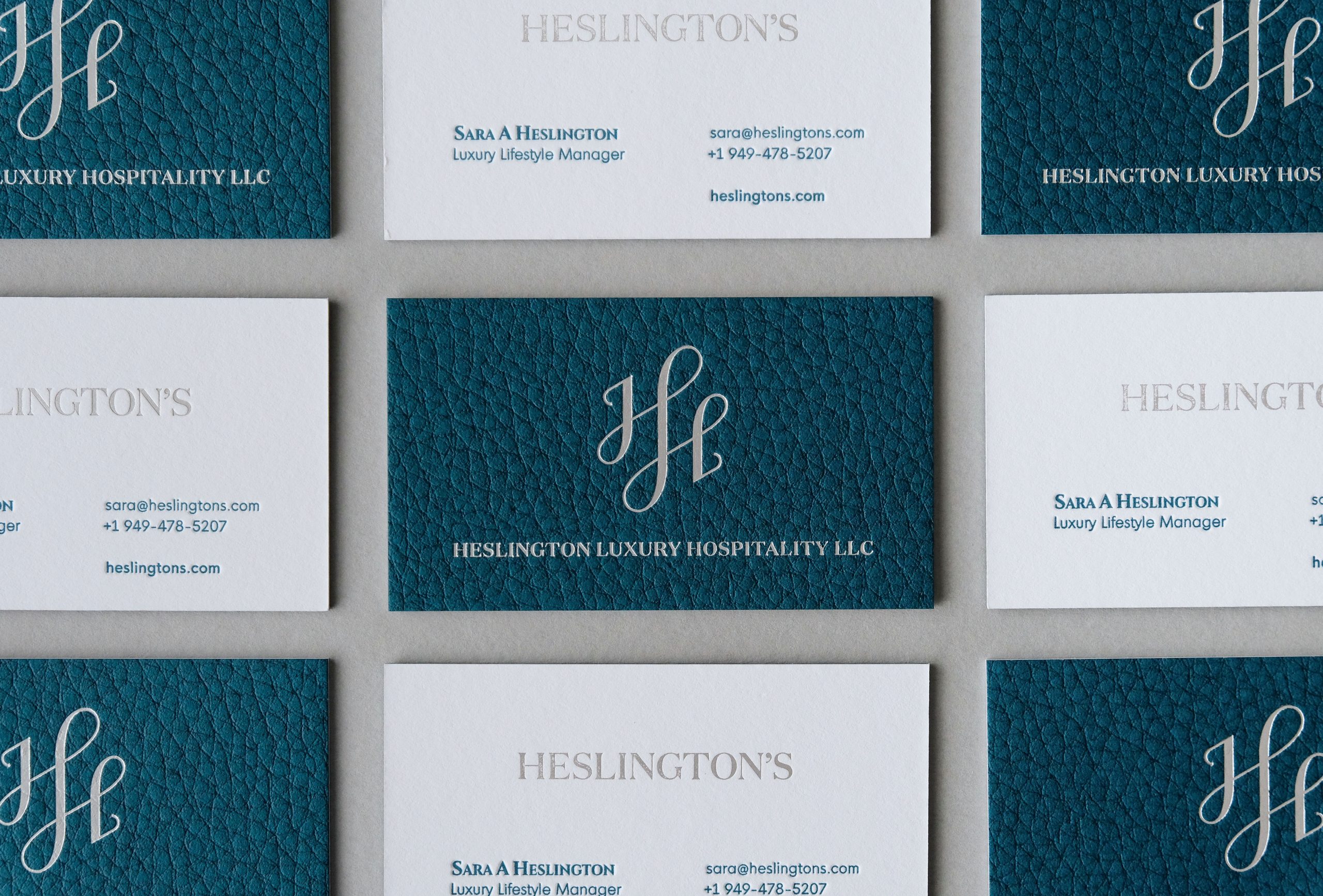 Heslington's Business Card Tiles